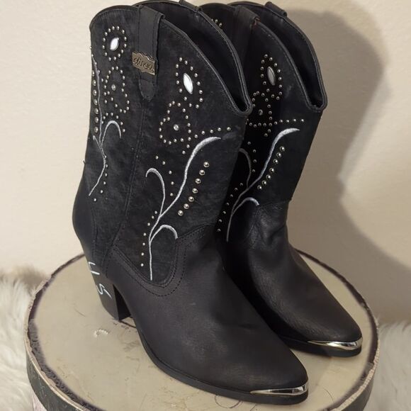 Dingo Leather Embellished Cowboy Boot - Picture 7 of 11